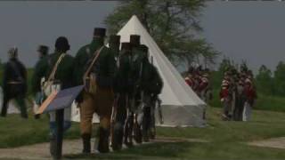 Fort Meigs 1813 Reenactment [upl. by Eseerehs]