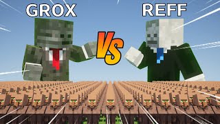 The Story of Grox VS Reff Movie [upl. by Nations]