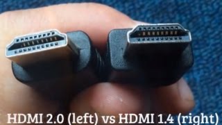 HDMI 20 vs 14 vs 13 High Speed Cables Comparison and Unboxing Portta HDMI 20 Cable [upl. by Yrahca113]