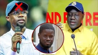 Face à Tange Cheikh Fall PLP tire sur Sonko et Diomaye avec le recul de la démocratie dans le pays [upl. by Wilhelmina]