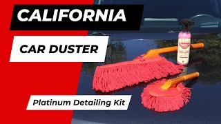 California Car Duster Platinum Detailing Kit 10948 with Car Duster Dash Duster and Quick Shine [upl. by Ylam937]