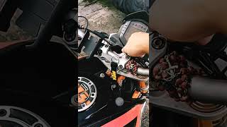 Attempting to fix a loose connection on my tail light 390duke ktm [upl. by Teodoro]