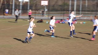 9U Baymen Sirens Girls Soccer 2020 Fall Championship game [upl. by Dhaf933]