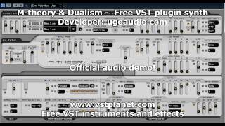 Mtheory amp Dualism  Free VST plugin synth  vstplanetcom [upl. by Stilu508]