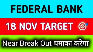 federal bank share news today  federal bank share target  federal bank share price [upl. by Kalli]