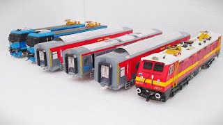 HO Scale Indian Train Starter Set  Unboxing Set up and Short Run [upl. by Faro]