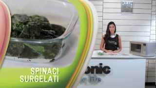 Cucinare al Microonde  Involtino di Carne con Spinaci [upl. by Ahsennek]