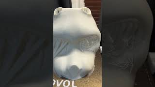 More prints 75 hours Gargoyle head for animatronics Casting soon animatronic puppet robot [upl. by Oguh275]