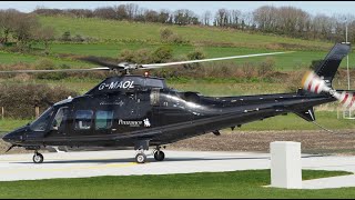 PENZANCE HELICOPTERS NEW PASSENGER SERVICE TO ISLES OF SCILLY [upl. by Aehsrop]