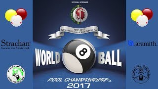 WEPF World 8 Ball Pool Championships 2017  England vs Australia Ladies Team [upl. by Annael]