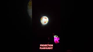 Projection Flashlight🔦  3 Slids 24 Patterns Projector Flashlight Torch shortsfeed shorts ytshots [upl. by Everett]