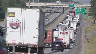 Evacuees head to Georgia to ride out Hurricane Milton [upl. by Llertac887]