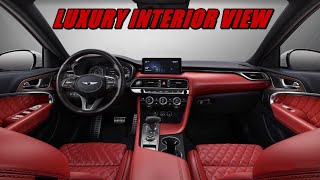 2022 Genesis G70 Interior Review [upl. by Nobell]