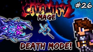 Devourer of Gods in DEATH MODE Terraria Calamity Lets Play 26  Mage Class Playthrough 144 [upl. by Luoar769]