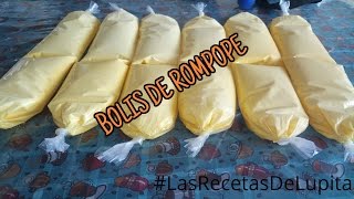 BOLIS DE ROMPOPELAS RECETAS DE LUPITA [upl. by Ainnek]