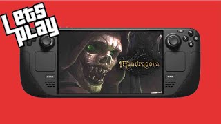 Mandragora  Steam Deck Gameplay Will it Run [upl. by Ahsieka]