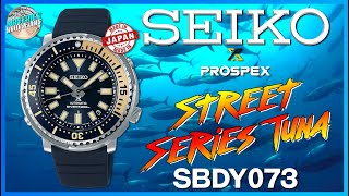 Best Looking New Seiko  Seiko Prospex Street Series 200m Automatic Tuna SBDY073 Unbox amp Review [upl. by Leirda]