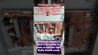 Panasonic Plasma TV once in its heyday no power no indicator light Really durable screen [upl. by Hanleigh631]