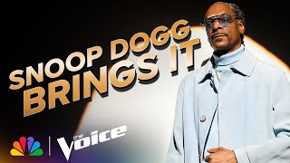 Coach Snoop Doggs Huge Heart Has Everyone Falling in Love  The Voice  NBC [upl. by Krista]