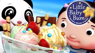 Ice Cream Song  Nursery Rhymes for Babies by LittleBabyBum  ABCs and 123s [upl. by Encratia344]