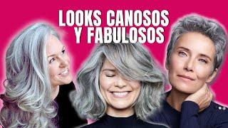 CORTES PARA CABELLO CANOSO  FABULOSAS CON CANAS [upl. by Madriene750]