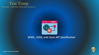 2 Introduction to WSDL UDDI and Open API Specification [upl. by Nosreffej]