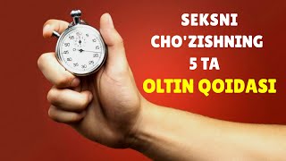 JINSIY ALOQANI chozishning 5 ta ENG MUHIM qoidalari [upl. by Iraam442]