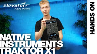 Hands On Native Instruments Traktor X1  DJController [upl. by Cormack973]