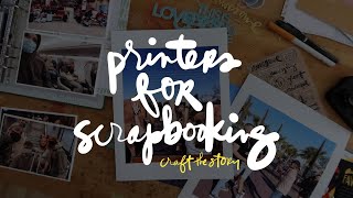 Scrapbook Basics Printing Photos At Home [upl. by Deena465]