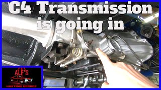 C4 Auto Transmission Installation  6 Cylinder to 289 V8 Conversion  Episode 16 [upl. by Seena]