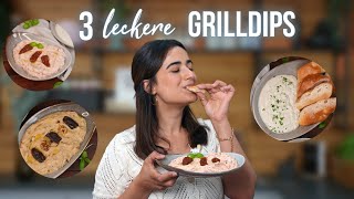 drei schnelle und einfache Grill Dips für den perfekten Grillabend 😍 [upl. by Koerner]