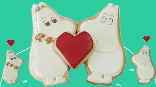 무민쿠키Moomin Cookies  ムーミンのお菓子  레이디디저트 [upl. by Ireg]