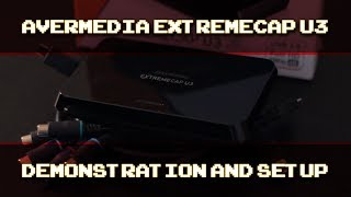 Avermedia ExtremeCap U3 Overview and Setup [upl. by Yrbua]