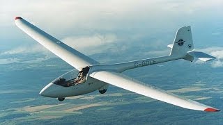 Learn to fly glider sailplane 100 mile cross country TSA Roy Dawson video [upl. by Sacrod]