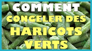 Comment congeler des haricots vert [upl. by Ardnued]