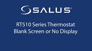 RT510 Series Thermostat  Blank Screen [upl. by Mccartan]