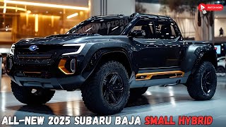 2025 Subaru Baja Small Pickup Unveiling  Revolutionizing Compact Trucks Hybrid [upl. by Nnairet]