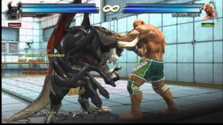 Tekken Tag 2  Jinpachi and Ogre Combos [upl. by Svoboda]