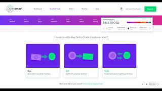 Buying Bitcoin on CoinSmart [upl. by Adniuqal]