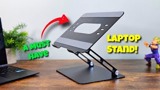 Orlian Aluminum Laptop Stand  Review and Demo [upl. by Zigmund]