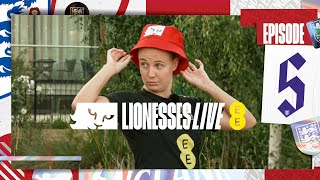 Beth Mead on Fan Support Best Game Faces amp Sweet Caroline  Ep5  Lionesses Live Connected by EE [upl. by Airehc]