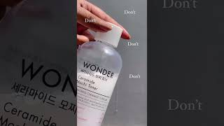 HYDRATING amp NOURISHING TONER FOR BARRIER CARE Tonymoly Wonder Ceramide Mochi Toner skincaretoner [upl. by Nadbus]