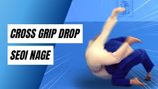 Cross Grip Drop Seoi Nage [upl. by Ardnuaek]