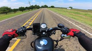 Harley Davidson 48 FORTY EIGHT Vance and Hines Pipes SOUND ONLY  POV [upl. by Octave]