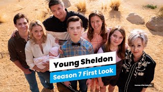 Young Sheldon Season 7 First Look  Mandy Joins Georgie amp Coopers in New Opening Credits [upl. by Asiela138]