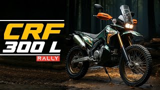 Exciting Updates Await with the 2024 Honda CRF 300L Rally Adventure Bike [upl. by Uhsoj601]