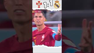 Portugal vs Real Madrid World Cup 2026 Ronaldo vs Ronaldo but who is the legend ronaldo sports [upl. by Carpio]