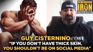 Guy Cisternino quotIf You Dont Have Thick Skin You Shouldnt Be On Social Mediaquot [upl. by Attennyl682]