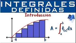 Integrales definidas  Introducción [upl. by Mutat]