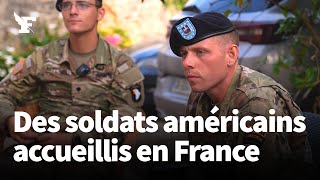 80 ans du Débarquement des soldats américains accueillis chez une famille française [upl. by Danella]